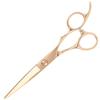 DEEDS GTZ Pink Gold Titanium by Japanese Scissors Haircutting Scissors Scissors, 6.0 Inches, Specialist, Hairdresser,
