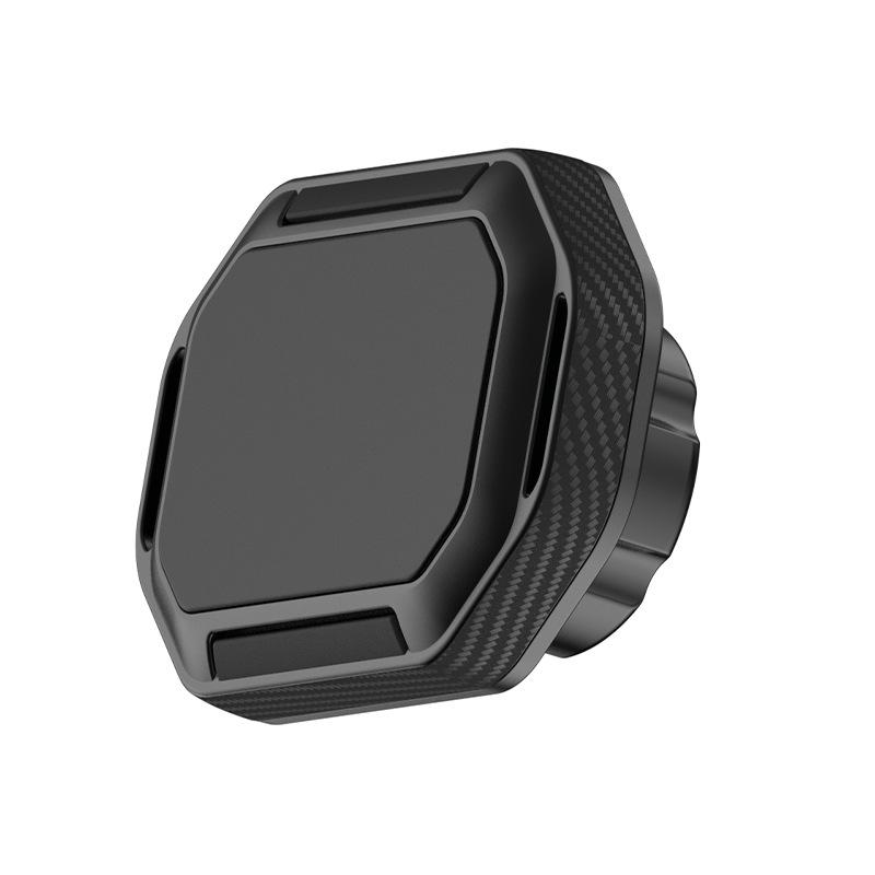Magnetic Car Mount: Air Vent & Suction Cup Phone Holder Compatible with MagSafe