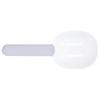 Pet Food Spoon Thickened Plastic Safe Sturdy Comfortable Pet Feeding Spoon for Dogs and PetsWhite