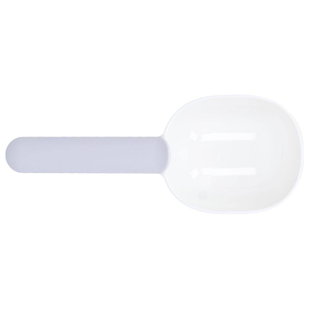 Pet Food Spoon Thickened Plastic Safe Sturdy Comfortable Pet Feeding Spoon for Dogs and PetsWhite