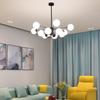 Nordic Luxury Chandelier Living Room Lighting Glass LED Ceiling Modern Design Dining Room Bedroom Kitchen Home Decoration