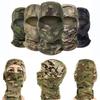 Camouflage Balaclava Cap Outdoor Sunscreen Breathable Full Face Mask Bicycle Motorcycle Helmet Inner Cap Men Women Cycling Mask