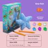 Mermaid Gem Ring Archaeological Excavation Kit: DIY Educational Treasure Digging Toy for Kids