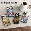 T-tiger P-poster Phone Case For iPhone17,16,15,14,13,12,11 Plus,Pro Max Magnetic For Magsafe Wireless Charging