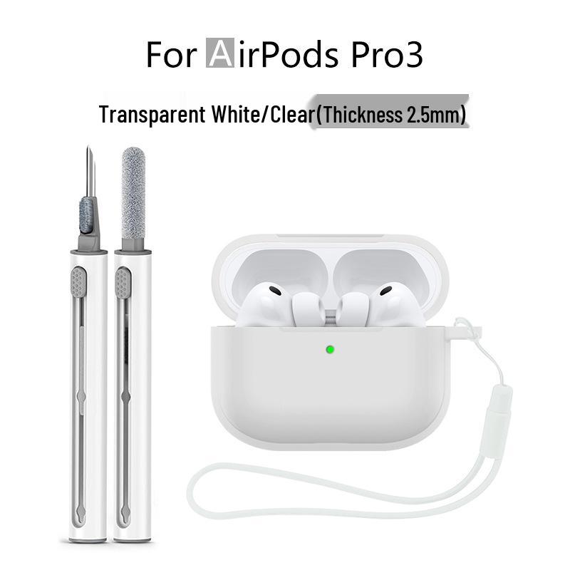 Compatible with Apple AirPods Pro 3 Silicone Protective Case, Bluetooth Earphone Cover