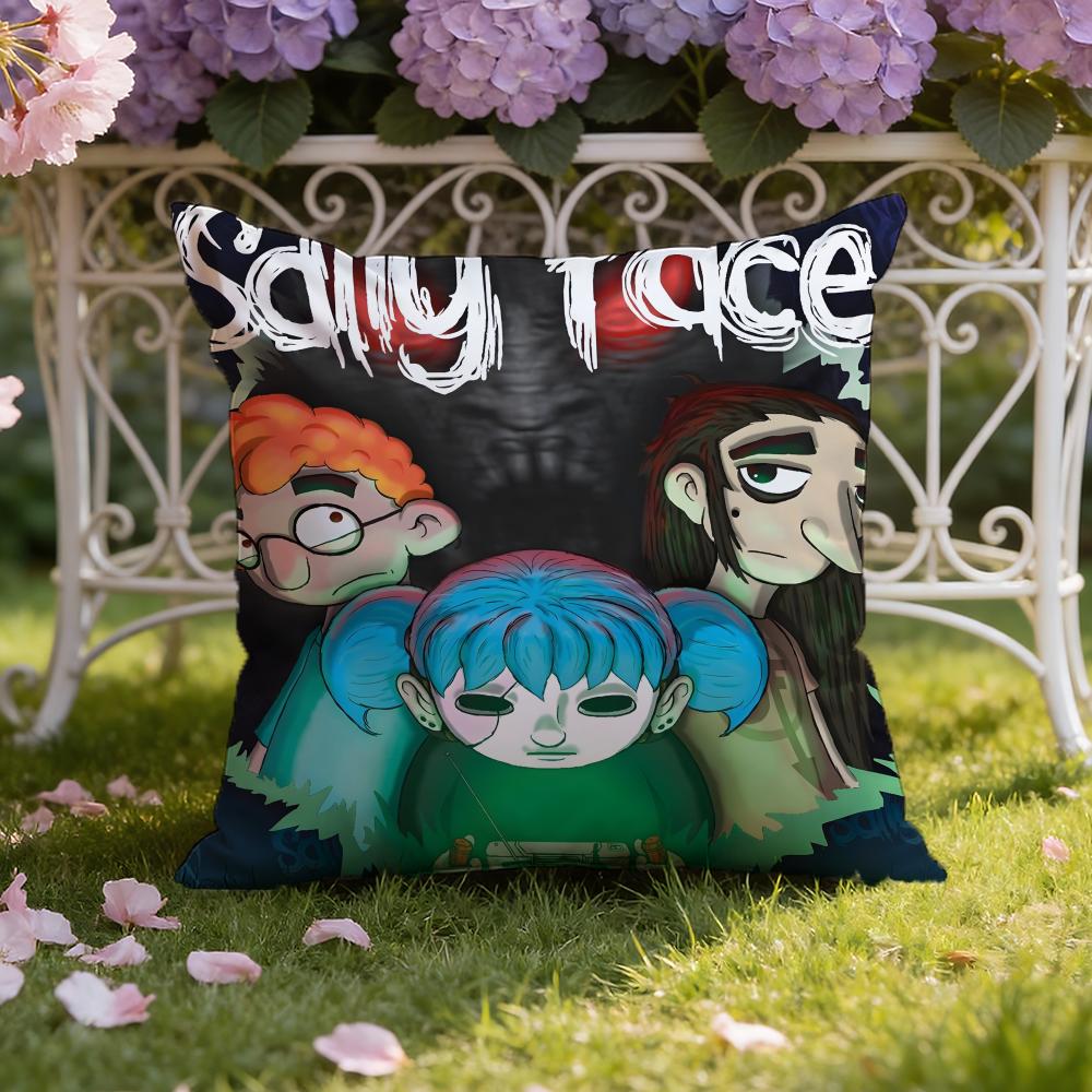 Band S-Sally F-Face Cushion Cover Home & Car Dual-Scene Pillow Cover: Reversible for Premium Comfort