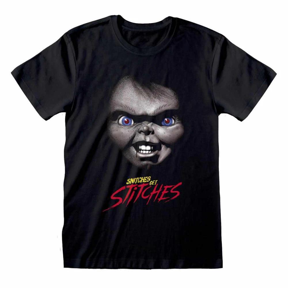 Chucky Childs Play Snitches Get Stitchers Tshirt S