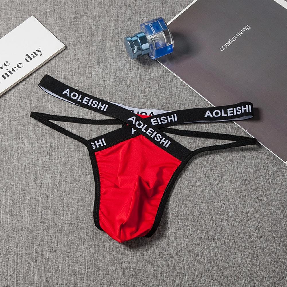 T-Back Men Panties Bulge Pouch Underpants Underwear