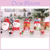 Adorable Christmas Hanging Candy Jar With Santa Claus Design Perfect For Kids Gifts