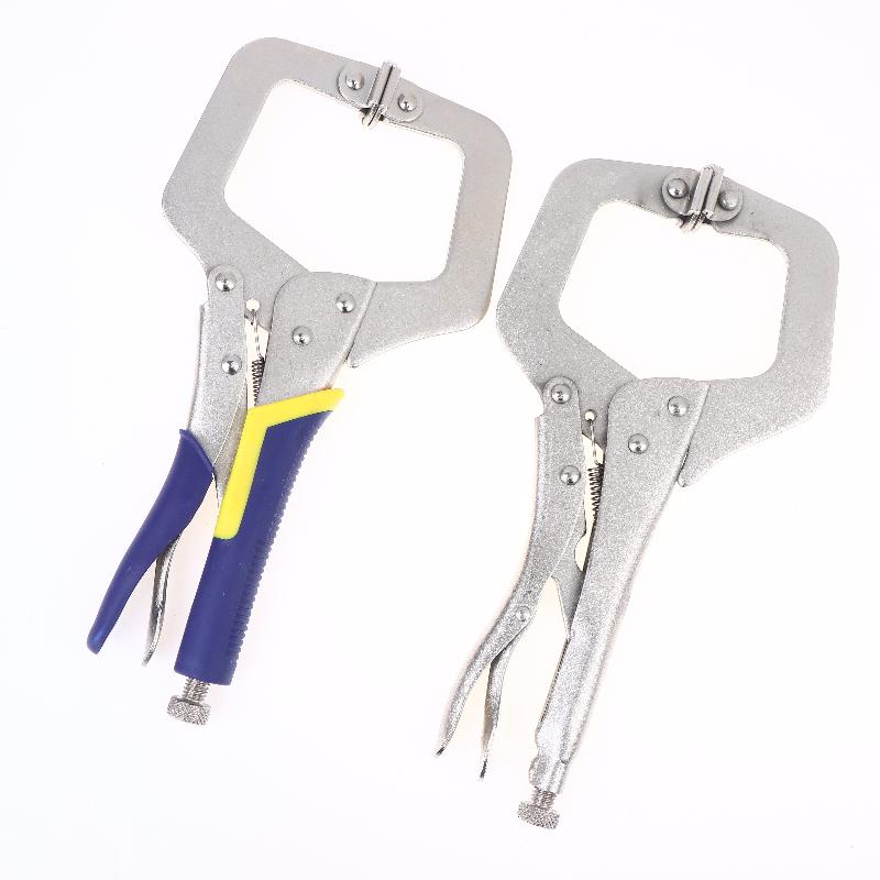 Metal C Clamp Vise Grip Locking Welding Pliers Wood Tenon Locator Tool Tools Herramientas De Mano Ferramentas Man