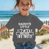 Daddys Little Helper Tshirt Soft ShortSleeve Tee Tool Graphic Cotton Baby Clothing Fathers Day Gift Girl Boy Clothes
