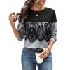 Casual Comfort and Versatility Fashion Women's Colorblocking Long-sleeved Sweater Women Autumn