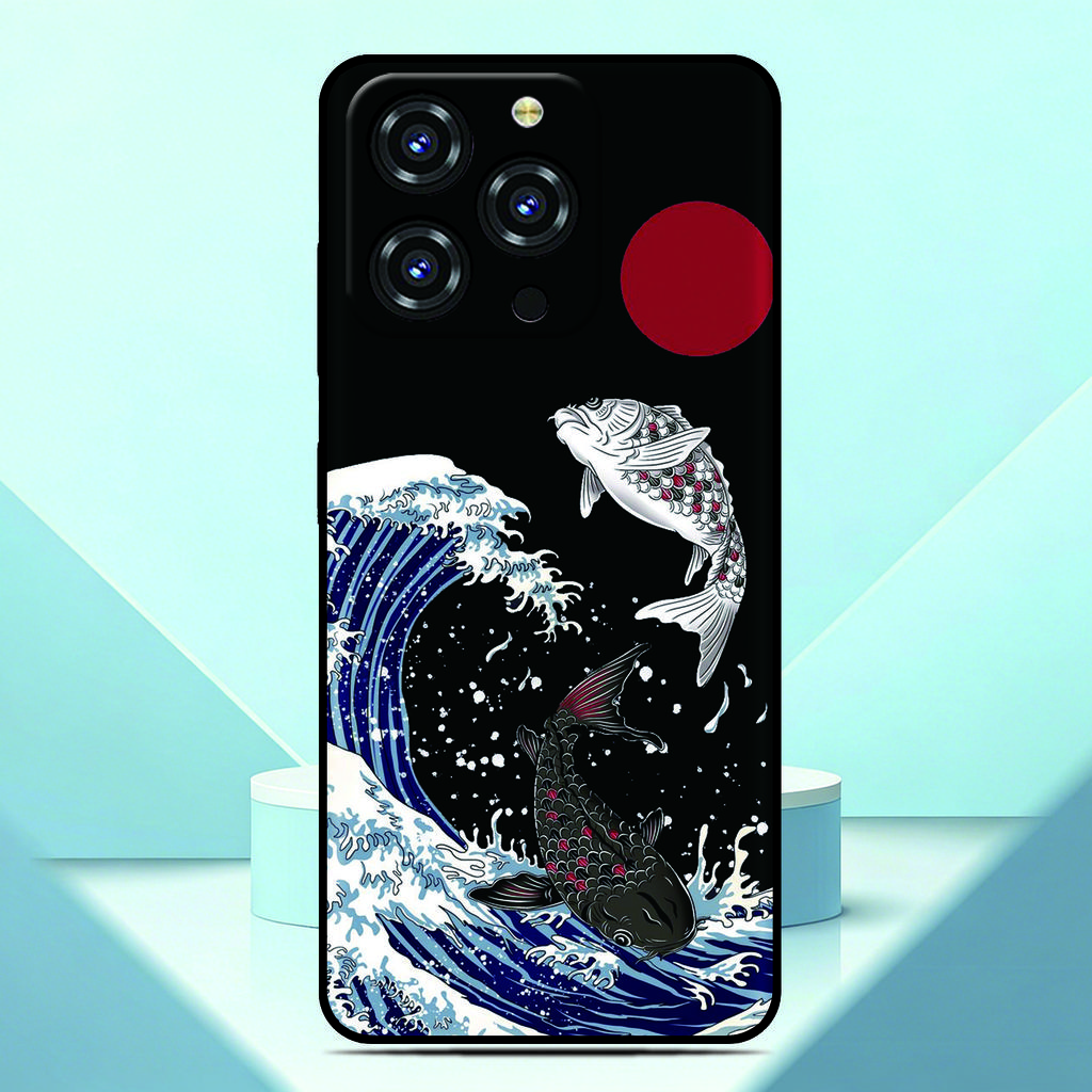 Wave Off Kanagawa Phone Case For Samsung Galaxy A57 A37 A27 5G A07 A16 A17 A36 A56 A53 A54 A35 A26 Custom Photo Image Back Cover