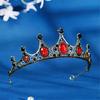 Elegant Rhinestones Crowns Hair Accessory Theater Costume Props Lightweight Metal Bridal Party Headpiece
