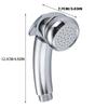 Practical Hot and Cold Water Bidet Sprayer Attachment Bathroom Accessory Portable for Toilets Comfort Use Experience