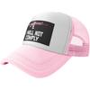 I Will Not Comply Trucker Hat Graphic Print Mesh Baseball Snapback Cap for Unisex Outdoors