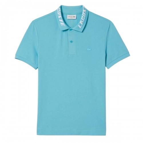 Lacoste Mens Stretch Branded Slim Polo Shirt