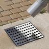 Stainless Square Floor Cover - Bathroom Hair Catcher, Filter Screen, -Clog Cover