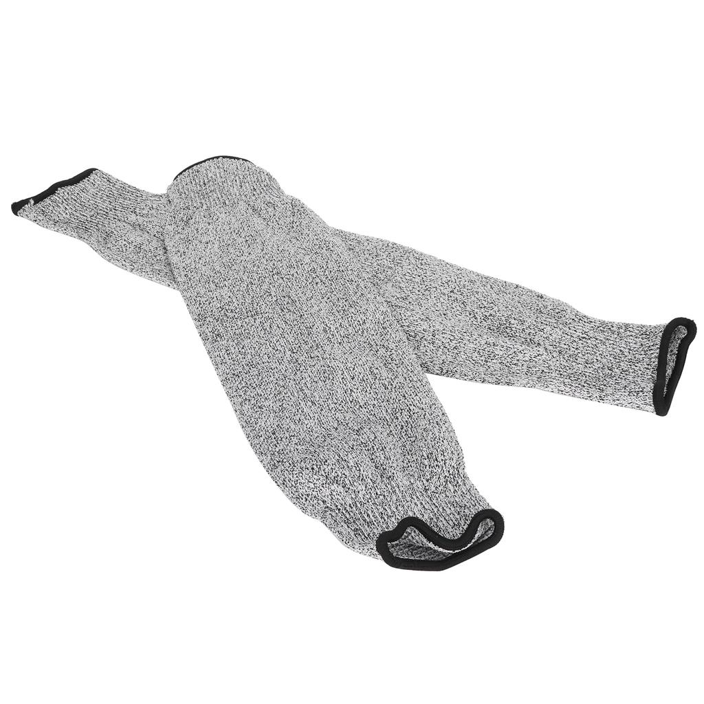1 Pair 45cm Cut Proof Sleeves Cut Resistance Level 5 Arm Protector Sleeve for Gardening