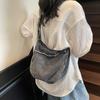 Denim Bag Women's Crossbody Bag Commuter Large Capacity Shoulder Bag