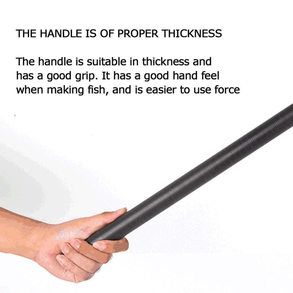 Fishing Rod Foldable 35/40/45cm Telescopic Pole Fishing Hand Net Landing Net Fishing Net