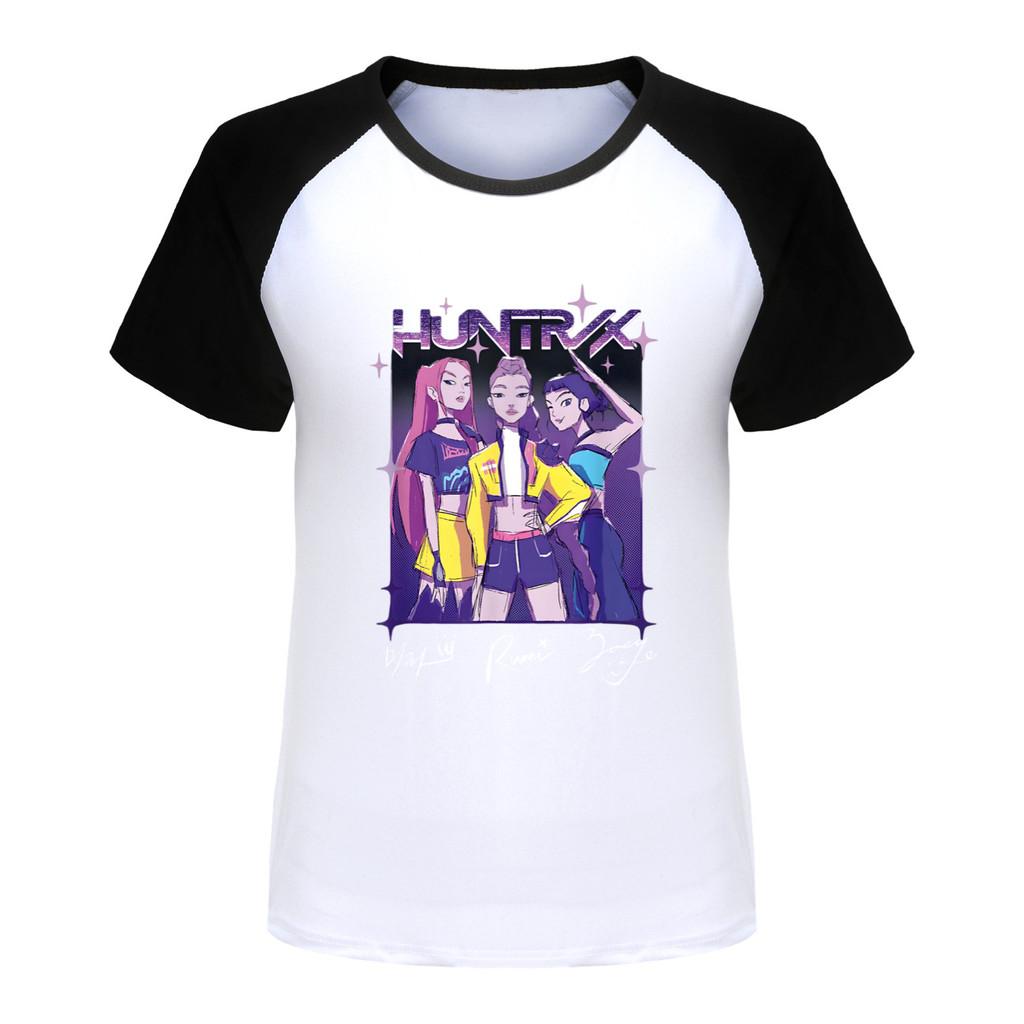 5022 Tricou Fete Rumi Zoey Mira cu Imprimeu Raglan Mâneci Scurte