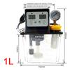 1pcs 0.5L 1L 2L Electromagnetic Lubrication Pump CNC Automatic Solenoid Oil Pump HP-5 Hand Pressure Oil Pump Capacity 0.5L