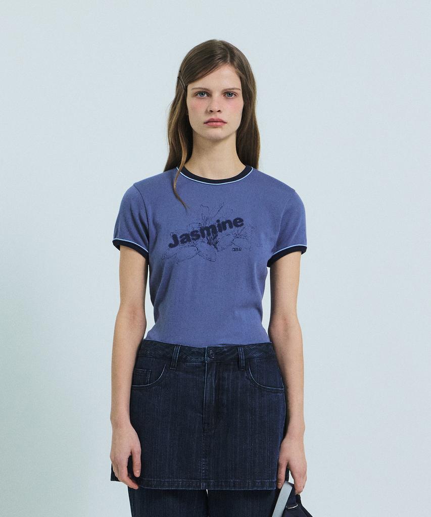 GROVE Jasmine H/S T-Shirt (Navy)