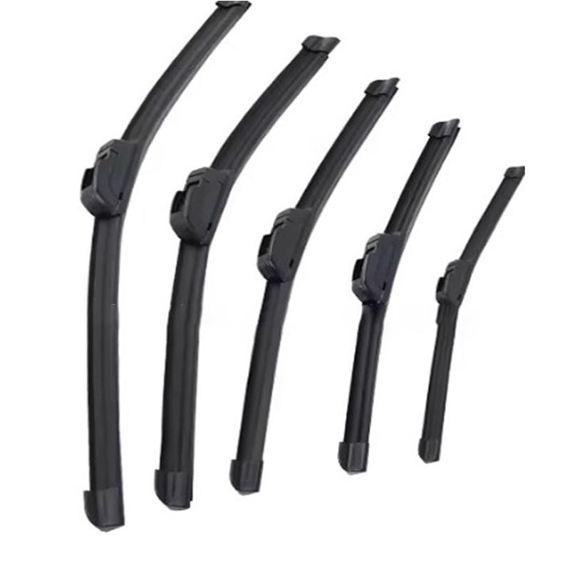 1Pc Car Windshield Wiper Blades Hook Universal Soft Rubber Frameless Bracketless Car Wipers 14" 16" 18" 19" 20" 21" 22"