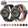 Nylon fonott szíj Xiaomi Watch S4 S3 S2 S1 Huawei Watch 3/4/GT3-4 Pro órához Szövet karkötő csuklópánt Mi Watch 2 Pro Correa órához