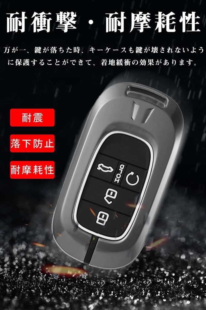 Klíč Pouzdro na klíč Smart pro klíč HONDA Slitina zinku Vysoká odolnost proti poškrábání Těžko vypadne Navrženo exkluzivně pro Vhodné pro Honda Nová řada VEZEL RV RV3 RV4 RV5 RV6