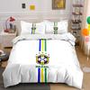Brazilian Emblem with Stripes. Bedding Sets Duvet Cover Sets Duvet Covers Pillowcases(1 * Duvet Cover 2 * Pillowcases, Without Duvet Insert)