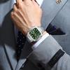 POEDAGAR Square Fashion Man Wristwatch Waterproof Luminous Date Week Quartz Men's Watches Stainless Steel Luxury Men Watch Reloj