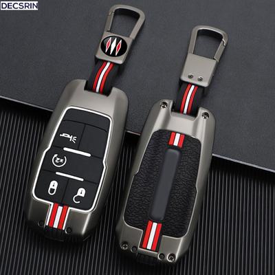 3/4/5/6 Buttons Car Remote Key Case Cover Shell Fob for Dodge RAM 1500 2500 3500 4500 5500 Pickup 2019 2020 2021 2022 Accessory