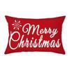 Christmas Cushion Cover Red Pillowcase Sofa Decoration Pillow Home Decor