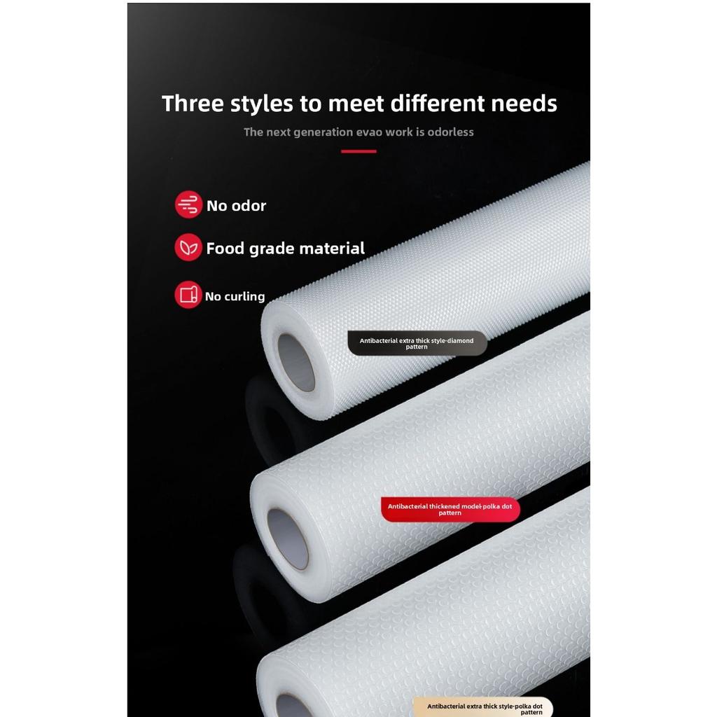 1 Rolo Forro Impermeável para Armário - Almofada de Plástico Fácil de Limpar, Impermeável, Resistente a Óleo, Antiderrapante e Durável Forro para Prateleira | Pode Ser Cortado