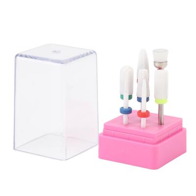 7 Stück Wolframstahl Nagelbohrer Set Hohe Härte Polierwerkzeug Acryl Gel Nägel Bohrer