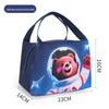 Large Capacity Insulated Lunch Tote - Durable Aluminum Foil Bento Bag for Office Workers
