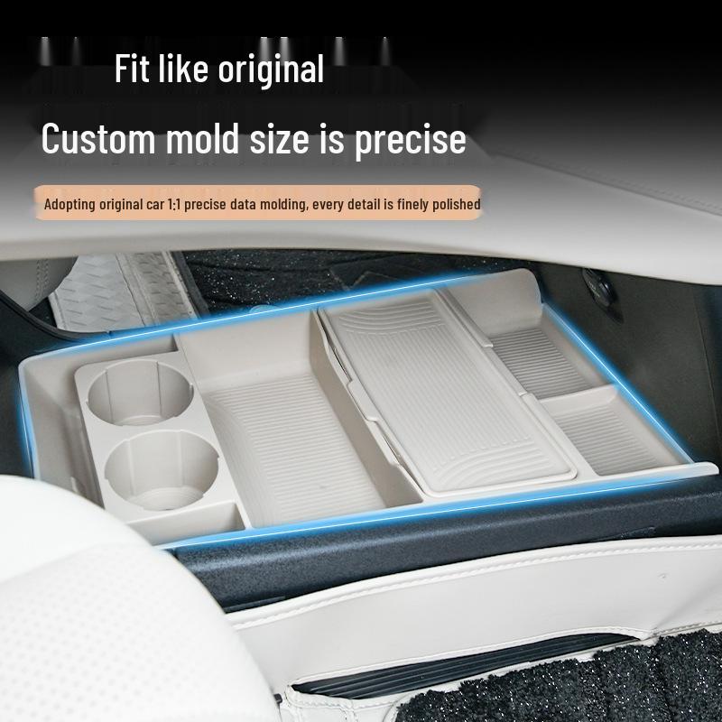 L90 Center Console Lower Storage Silicone Mat - Multi-functional Car Interior Accessory