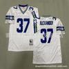 Seattle Seahawks Retro NFL Football Jersey Mens Cotton Team Apparel Vintage 80 96 12 10 37 45 55 24 25 31