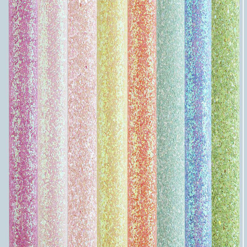 6pcspack Floral Designs Faux leather Sheets Bundle,Glitter Leather sheets,Crafts Supplies for Earrings Hair bows