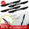 Hub Caps 4Pcs Auto Rubber Car Door Anti-collision Bumper Strips Protector For Renault Megane 2 3 4 Twingo Clio Talisman Captur T