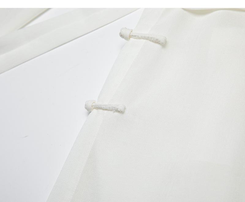 Ming-Style Unisex Hanfu: Loose Long Taoist Robe & Vest Cloak
