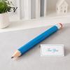 Wooden Pencil Giant Pencil, Extra Large Wood Novelty Prop, Smooth Writing Stationery Prop Stationery, for Carpentry And Party Favors Palm Sized