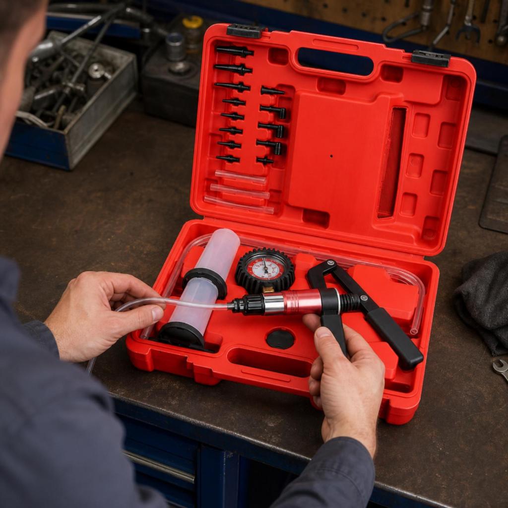 Hand Vacuum Pump Portable for DIY Mechanics