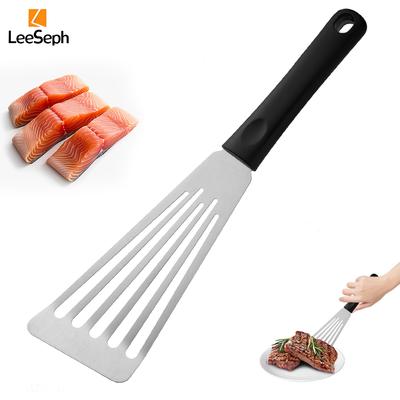Nerezová špachtle na ryby Špachtle na steaky, štěrbinová špachtle na vaření Steaková lopatka na překlápění Otáčení Smažení Grilování Vaření