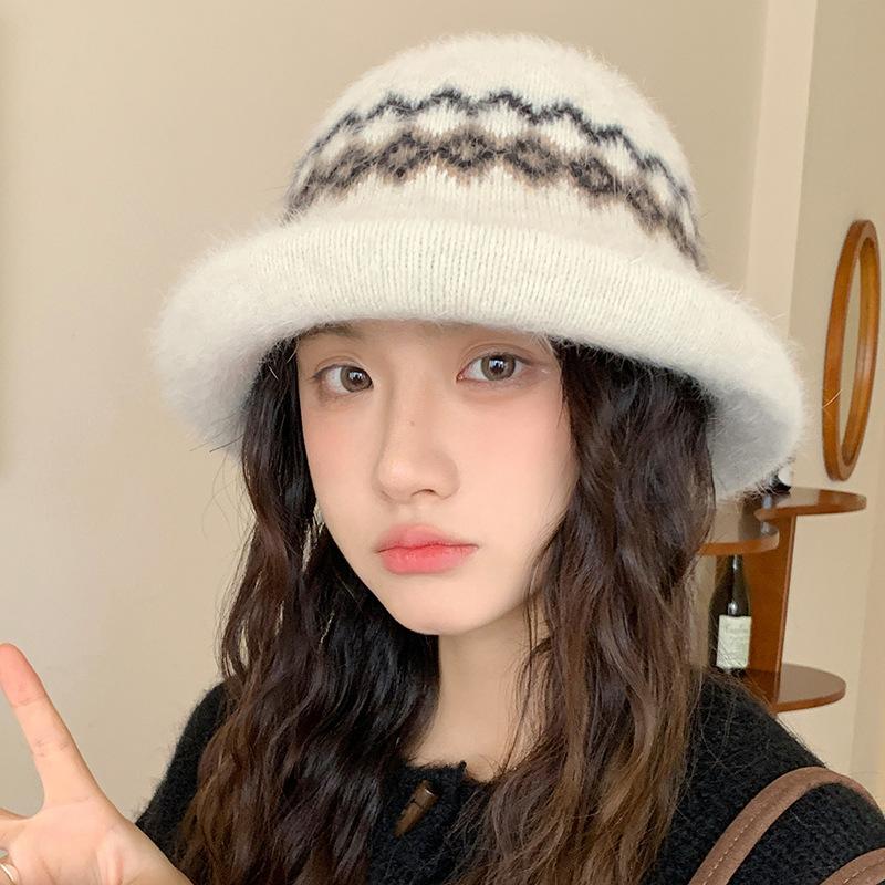 1pc Leisure Warm Stylish Bucket Hat,Winter Outdoor Windproof Three-dimensional Multifunctional Fishman Hat for Daily Wear Casual