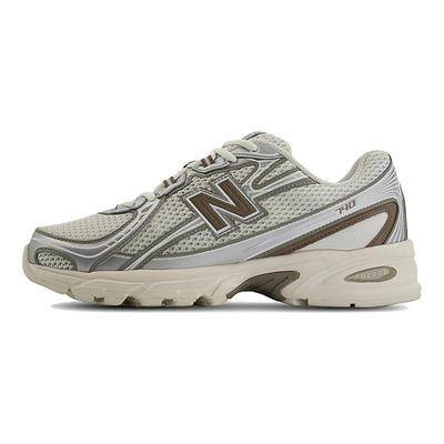 740 Havsalt Svamp Unisex Sneakers Grå Arid-Stone Sølv-Metallic U740MU2
