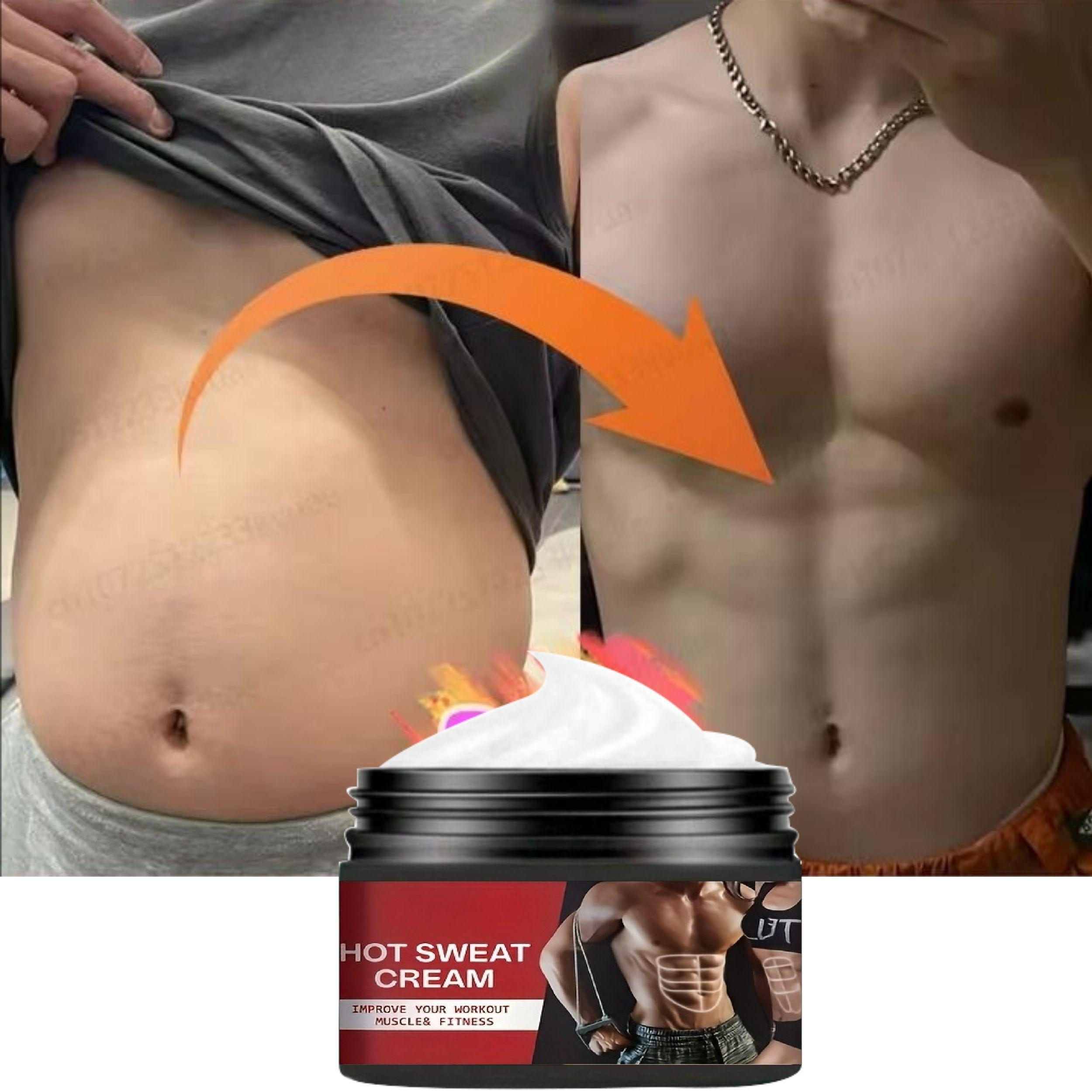Fat sweating cream, firming abdominal muscles, exercise and fitness massage cream, reducing abdominal fat 15