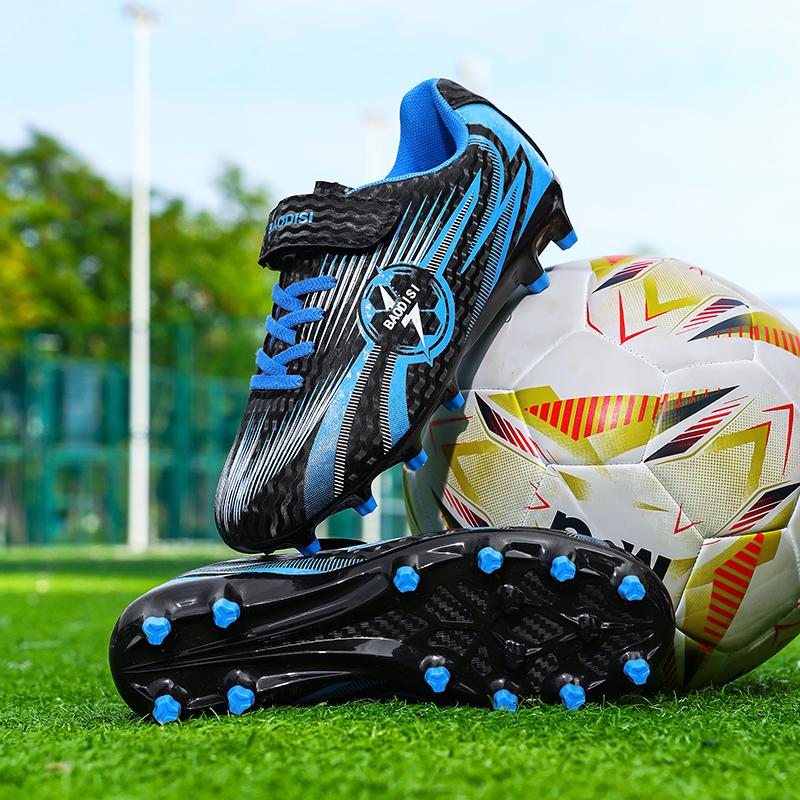 New Kids Professional Football Boots FG Match Grass Soccer Shoes Training Shoes Ultralight Cleats Boys Non-Slip